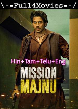 Mission Majnu (2023) 1080p | 720p | 480p WEB-HDRip Multi Audio [Hindi + Tamil + Telugu + English (DD5.1)]